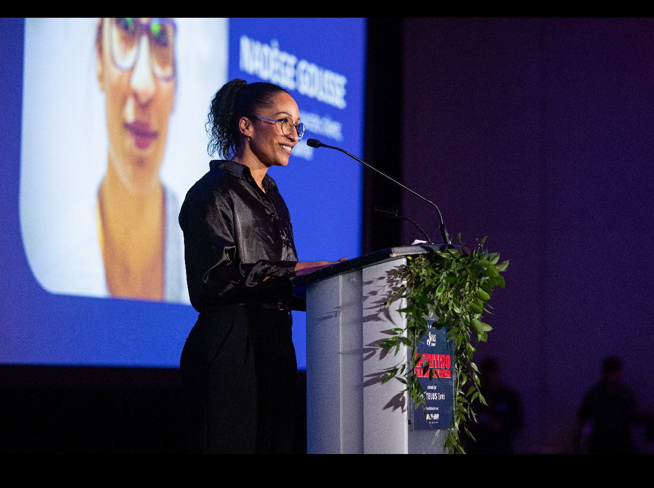 Leadership — Nadège Gousse speaking